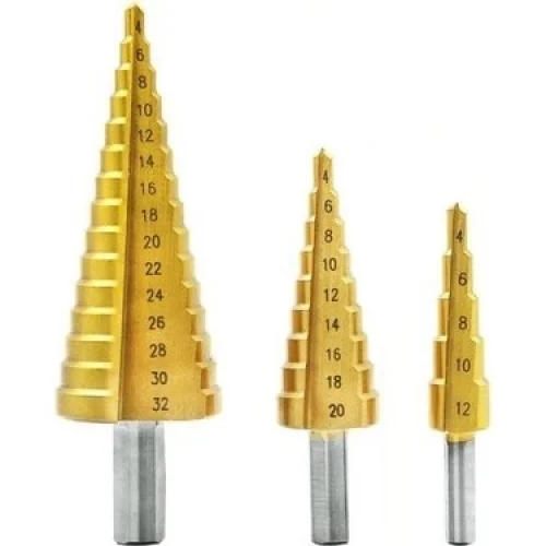 MATKAP UCU SETİ KADEMELİ 3 PCS 4-12MM 4-20MM 4-32MM