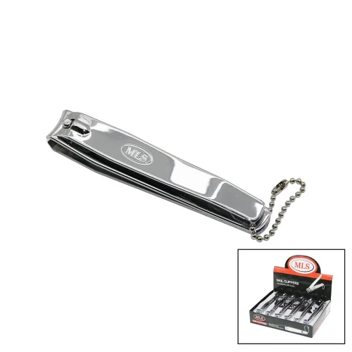 MLS NAIL CLIPPERS M-318 ( GENİŞ AĞIZ ) ( UZUN=9.5CM ) TIRNAK MAKASI*12X30
