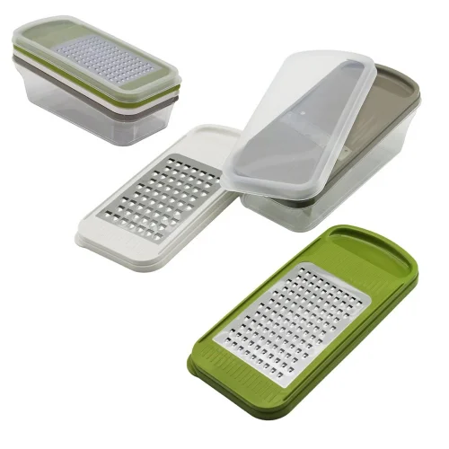 MUGİSS M-9 ( 5PCS ) STRONGER RENDE SETİ ( DİLİMLEYİCİ & KÜÇÜK-BÜYÜK RENDE & HAZNE & HAZNE KAPAK )*12=K