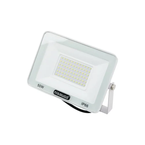 NİSALUCE DOB LED ELP-04 ( 50W ) SLIM LED PROJEKTÖR ( SİYAH ) ( BEYAZ ) ( METAL ÇERÇEVE & AYAK )*20