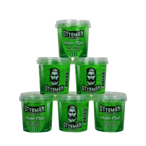 OTTOMAN KASIRGA ( 150ML ) ( YEŞİL ) ( ULTRA GÜÇLÜ ) SAÇ JÖLESİ*6X16
