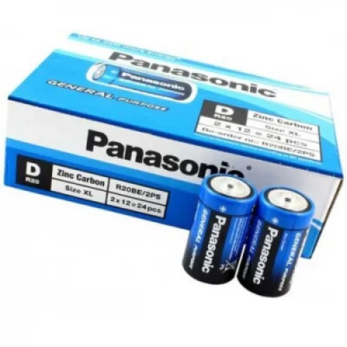 PANASONİC ( D ) ( BÜYÜK ) PİL ( 24PCS )*1X12