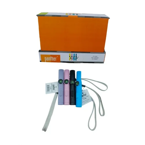 PANTHER PT-1092 (3İN1) DEPREM & ACİL DURUM EL FENERİ LAZER & DÜDÜK & PUSULA (RENKLİ PLS.& BİLEK ASKI İPLİ)*24X25 qwe001