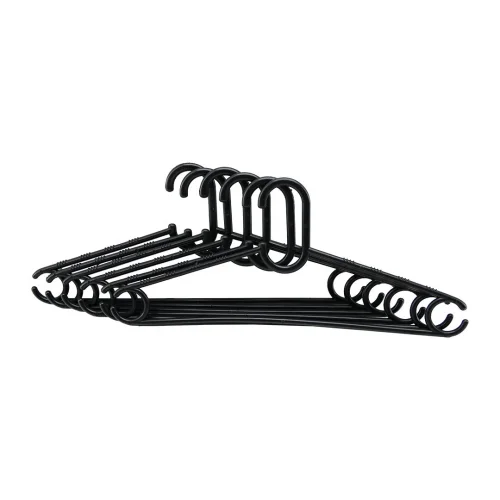 TAN NP PLASTİK EKONOMİK-043 ( 6PCS ) RENKLİ PLASTİK ELBİSE ASKISI*24=K