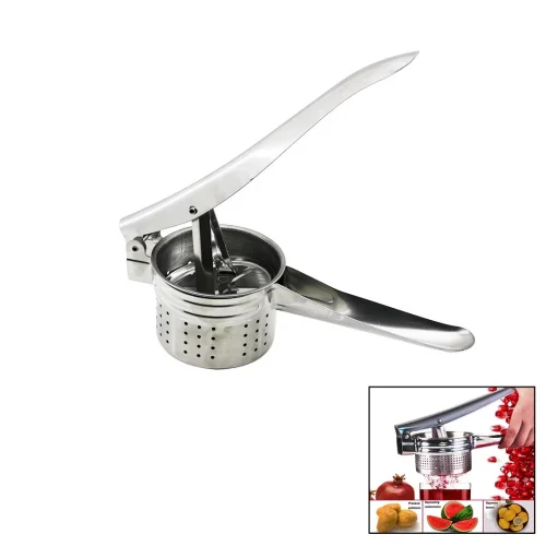 POTATO RİCER PRESSE FRUIT KARAKUS-200 ( MANUEL KOLLU & ÇELİK METAL ) PATATES EZİCİ & MEYVE SIKICI PRES*72