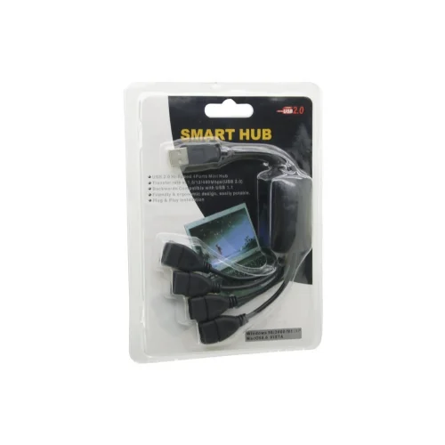 POWERMASTER SMART HUB PM-1651 ( 4 PORT USB HUB ) ( USB ÇOĞALTICI ) ( AKTARIM HIZI: 1.5/12/480MBPS / USB 2.0=YÜKSEK HIZ )*78
