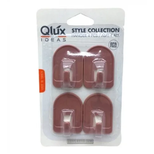 QLUX L-00136 ( 4PCS ) ( KUBBELİ ) YAPIŞKAN ASKI*80