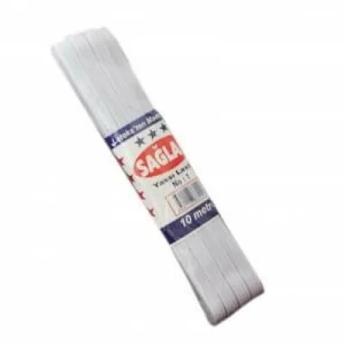 SAĞLAM ( BEYAZ ) ( YASSI ) ( NO-3 ) ( 10MT ) DON LASTİK*5X48