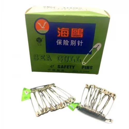SEA GULL ( GÜMÜŞ ) ( NO-4# ) ÇENGELLİ İĞNE ( 36PCS X 12Lİ =432PCS=PAKET )*1X40
