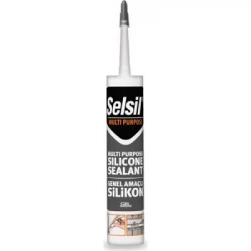 SELSİL-2527 ( ŞEFFAF ) ÜNİVERSAL SİLİKON 280 GR*25=K