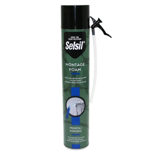 SELSİL-2619 PU KÖPÜK MONTAJ KÖPÜK 750ML 600GR*16=K