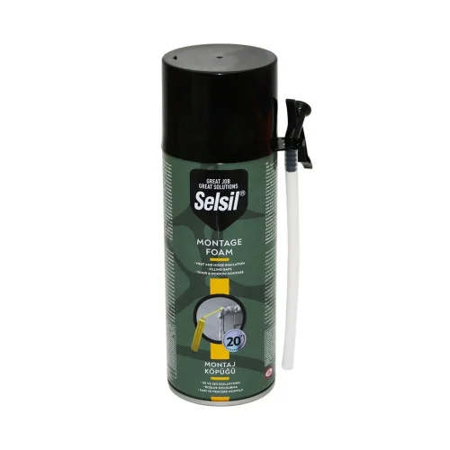 SELSİL-2695 PU KÖPÜK ( 300ML ) MONTAJ KÖPÜK 320GR*12=K