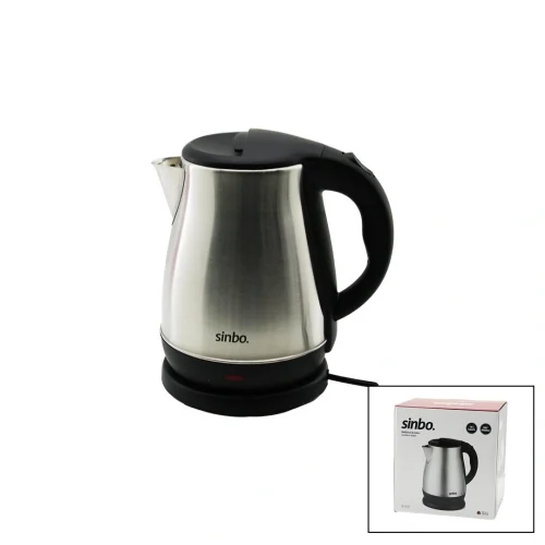 SİNBO SK-8028 ( ÇELİK ) KETTLE SU ISITICISI (KABLOSUZ KULLANIM) ( 1.8LT ) (360° DÖNEBİLME) (OTOMATİK KAPANMA)*4