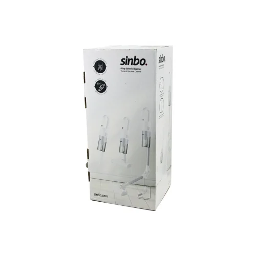 SİNBO SVC-8629 ( BEYAZ ) DİKEY ELEKTRİKLİ SÜPÜRGE ( ERGONOMİK KATLANABİLİR BORU ) ( 500W ) ( 90° DÖNEBİLEN BAŞLIK ) ( PRATİK HAZNE )*4