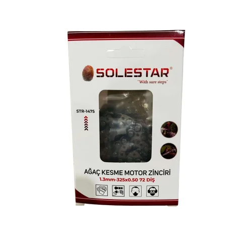 SOLESTAR AĞAÇ KESİM MOTOR ZİNCİRİ 325*0,50-72 DİŞ STR-1475