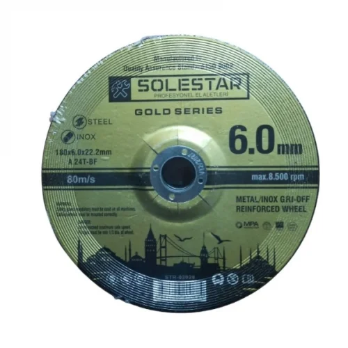 SOLESTAR TAŞLAMA-180*6.0*22 MM STR-2028*5X