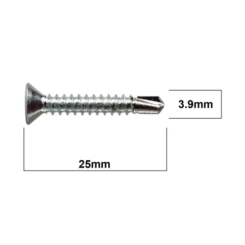 STD 3.9*25 VİDA YHB MATKAPUCLU*1750X