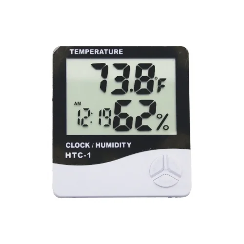 TEMPERATURE OPERATION MANUAL FOR ( HTC-1 )  DİJİTAL SAAT & SICAKLIK & NEM ÖLÇER*150