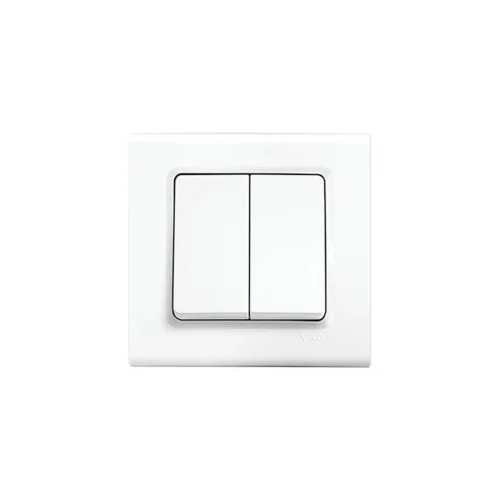 VİKO LİNNERA 91400002 ÇERÇEVELİ KOMÜTATÖR ( BEYAZ )*15X10