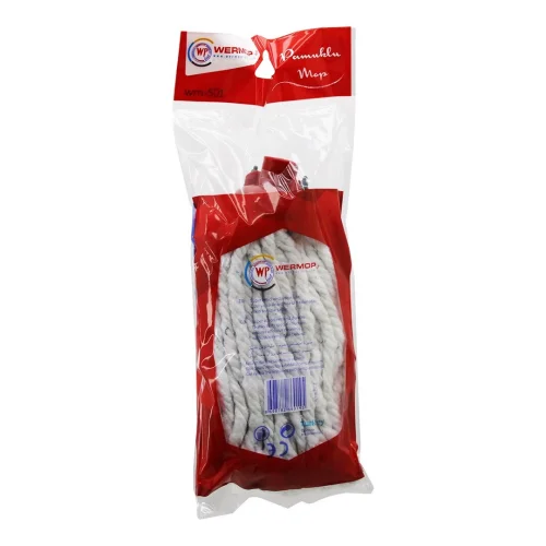 WERMOPLAST WM-501 ( KÜÇÜK ) ( KLASİK SAP TUTACAK ) ( ÖRGÜLÜ İPLİ= 20CM ) PÜSKÜL PAMUKLU MOP*80