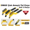 Dmax Çok Amaçlı Tel Fırça Seti 3 Parça 8 Inch DMX4681*12X