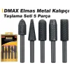 Dmax Elmas Metal Kalıpçı Taşlama Seti 5 Parça DMX4138*10X