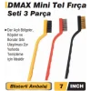 Dmax Mini Tel Fırça Seti 3 Parça 7 Inch DMX4087