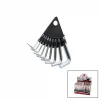 MAX-EL ( 9PCS ) MİNİ & KISA ALYAN ANAHTAR SETİ TAKIM ( NO-1.5 - 2 - 2.5 - 3 - 3.5 - 4 - 5 - 6 - 8 ) ( ÜÇGEN STAND ASKILIK )*24X8