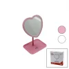 BELLA HOUSE K-0705 ( KALPLİ ) ( 7 ) ( LEDLİ & USB ŞARJLI ) MAKYAJ AYNASI ( 90°AYARLI ) ( TAKILIKLI AYAK )( RENKLİ PLS. )*60