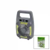 GOLD SİLVER GS-265 (2İN1=MİNİ FAN & FENER) (USB ŞARJ) (2 KADEME HIZ) (LAMBA=4 FONKSİYON & 10W) (SU GEÇİRMEZ)(TAŞIMA KULP) MİNİ VANTİLATÖR*80