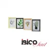 İBİCO İ12-020 ( 4X6 & 10X15CM ) ( İNCE & TEK RENK ÇERÇEVE ) AHŞAP RESİM ÇERÇEVESİ *36=K