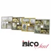 İBİCO İ12-035 ( 4LÜ & BİRLEŞİK & LÜX BAMBU ) (TEK RENK MİX ÇERÇEVE) (AİLE FOTO) AHŞAP RESİM ÇERÇEVE ( 4X6 & 10X15CM )*24=K
