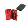 İBİCO İ15-043 ( 7PCS & SİYAH ) MANİKÜR & PEDİKÜR SETİ ( SİYAH CÜZDAN MODELİ ÇANTALI )*360