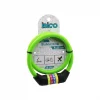 İBİCO İ18-058 ( ŞİFRELİ ) ( İNCE ) BİSİKLET KİLİT ( ÇELİK TEL ) ( YEŞİL RENKLİ KILIF ) ( 9MMX65CM )*200