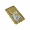 İBİCO İ22-177 ( DİKDÖRTGEN ) AHŞAP BAMBU SERVİS SUNUM TEPSİ & TAHTASI ( MİNİ TEPSİ ) ( 25 X 14 X 1.4CM )*36