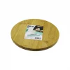 İBİCO İ22-235 ( YUVARLAK=24.5CM ) ( AYAKLI= 4CM ) ( DÜZ YÜZEY ) AHŞAP BAMBU SUNUM TEPSİSİ & MİNİ SOFRA*24