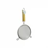 İBİCO İ22-302 ( 14CM ) ( AHŞAP SAPLI ) ( 2 KULAKLI ) TEL SÜZGEÇ ( METAL ÇERÇEÇEVE )*10X24