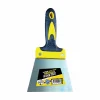 KINETEX KTX-2200 ( 120MM ) KAUÇUK SAPLI & ÇELİK BOYACI SPATULASI*12X