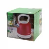 KİWİ KK-3340R (KIRMIZI) (NOSTALJİ DEMLİK MODEL) (ÇELİK) KETTLE SU ISITICI (2.2LT) (1800W) (PASLANMAZ ÇELİK GÖVDE& GİZLİ RESİZTANS)*4
