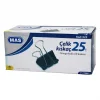 MAS-925 ( OMEGA KOLLU ) ( 25MM ) ÇELİK METAL KISKAÇ ( 12PCS ) KAĞIT CİLT KISKACI ( KISKAÇ )*12X12