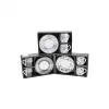 NEWLİFE CLKN-2373 ( SİYAH & BEYAZ ) ( 4PCS=2-TAKIM ) PORSELEN KAHVE FİNCANI ( ÇİÇEK & ÇİZGİ & NOKTA MİX DESEN )*36