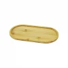 PABLITO PBT-278 ( OVAL ) AHŞAP BAMBU YAĞDANLIK ALTLIK ( MİNİ TEPSİ ) ( 20X10X0.8CM )*240