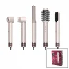 SİNBO SHD-1729 ( ROSE GOLD ) AİR BRUSH (5İN1=BUKLE-HACİMLE-DÜZLEŞTİR-2-FIRÇA) SAÇ KURUTMA & ŞEKİL MAKİNESİ (1300W)(3-KDM.HIZ SICAKLIK)*4