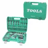 TOOLS MAN (108PCS) LOKMA SETİ ( LOKMA & SOKET & BİTS ADAPTÖR & 2AD.CIRCIR KOLU ) ( PLASTİK ÇANTALI )*5
