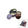 YAKUT-11227 SCENTED CANDLES ( KÜÇÜK ) ÇİNİ DESEN KUTULU KOKULU MUM*12X24