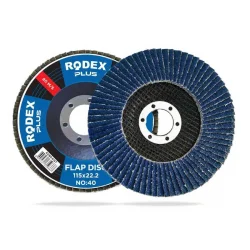 115MM - ZİRKONYUM - FLAP DİSK ZIMPARA - 120 KUM TR RZB120115T*10X