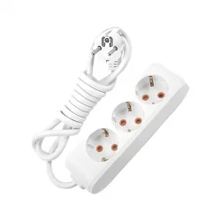 3 LÜ 5 METRE ÜÇLÜ GRUP PRİZ UZATMA KABLOSU