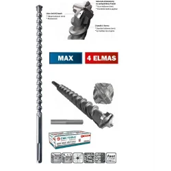 CMC SDS MAX MATKAP UCU 4 ELMASLI 14*340 MM CMC6302