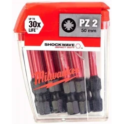 Milwaukee Bits Uç Pz2 50Mm 10Lu Shockwave  T4932430866
