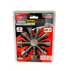 REAL ÖZS-1889 ( 9 PCS & 5-13 MM ) MANYETİK SOMUN SÖKME & ÇATI ADAPTÖRÜ*12X